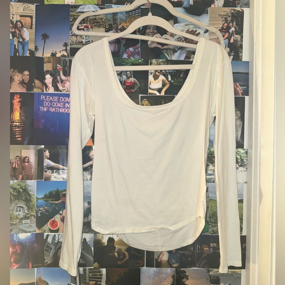 white long sleeve